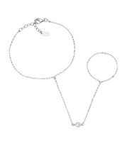 Bracelet Amen Femme Baciamano in Argent Zircone BAMABBZ2 - BAMABBZ2